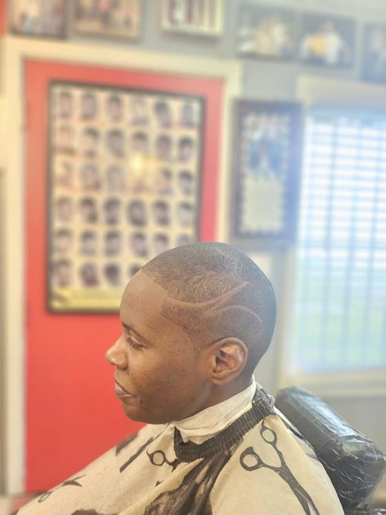 Fresh cut from the chair at Shawn Cutz