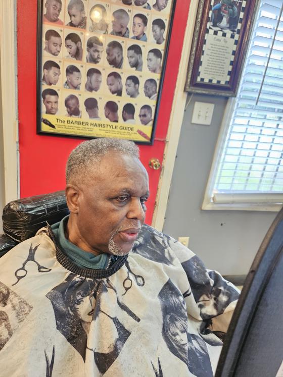 Fresh cut from the chair at Shawn Cutz