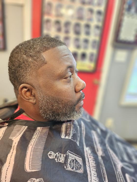 Fresh cut from the chair at Shawn Cutz