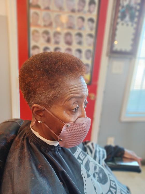 Fresh cut from the chair at Shawn Cutz
