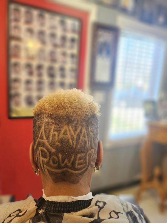 A finished cut at Shawn Cutz barbershop